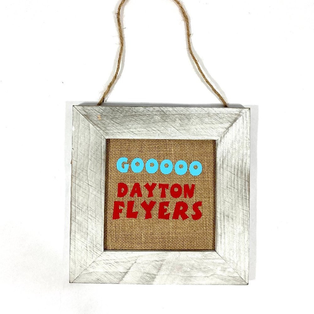 GOOOOOO‎ Dayton Flyers Home Decor Sign / Dorm Decor
